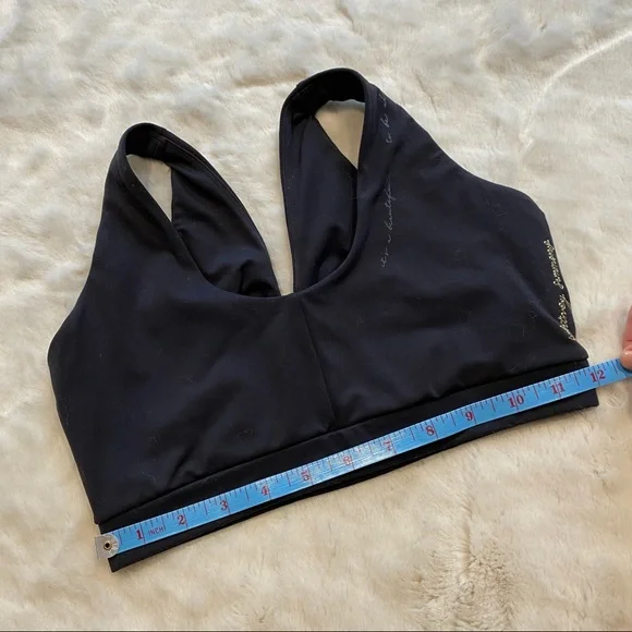 (XS) Whitney Simmons x Gymshark Sports Bra Black Extra Small - Picture 10 of 13